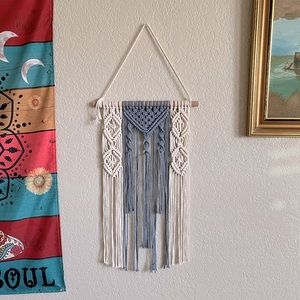Handmade macrame wall hanging